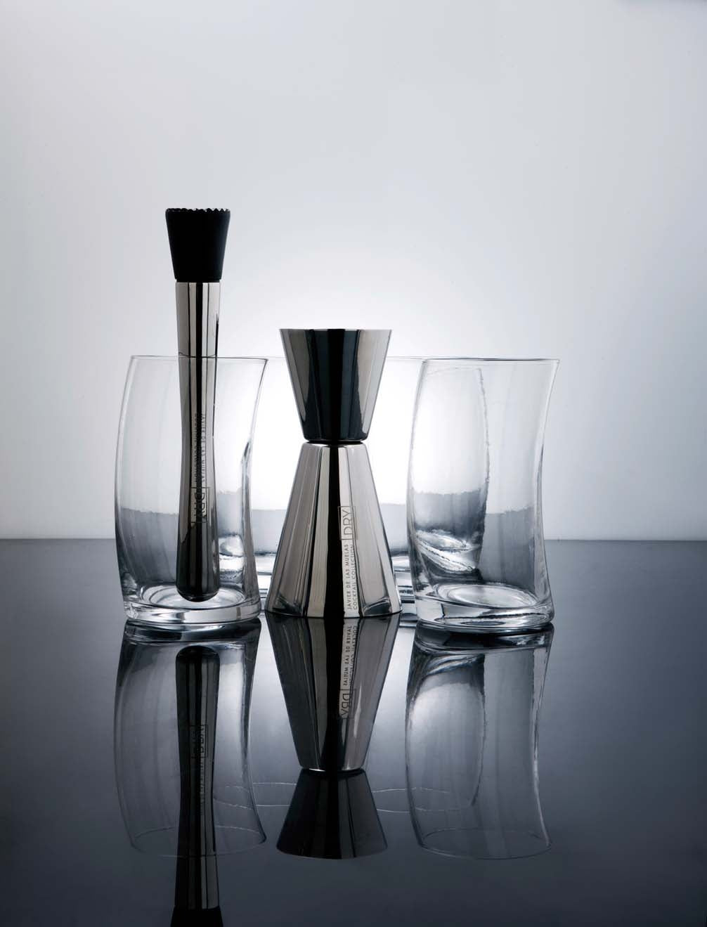 Set Mojito, Dry Collection, Inox e Vetro Balvi