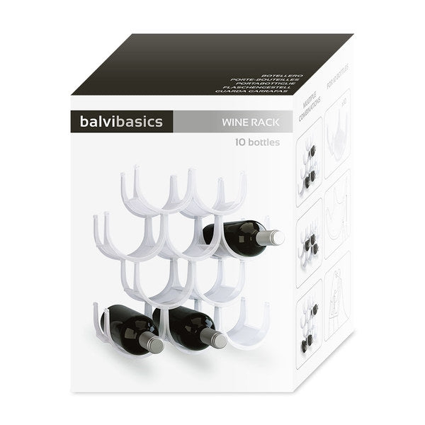 Portabottiglie Basic Bianco - Polipropil Balvi Balvi