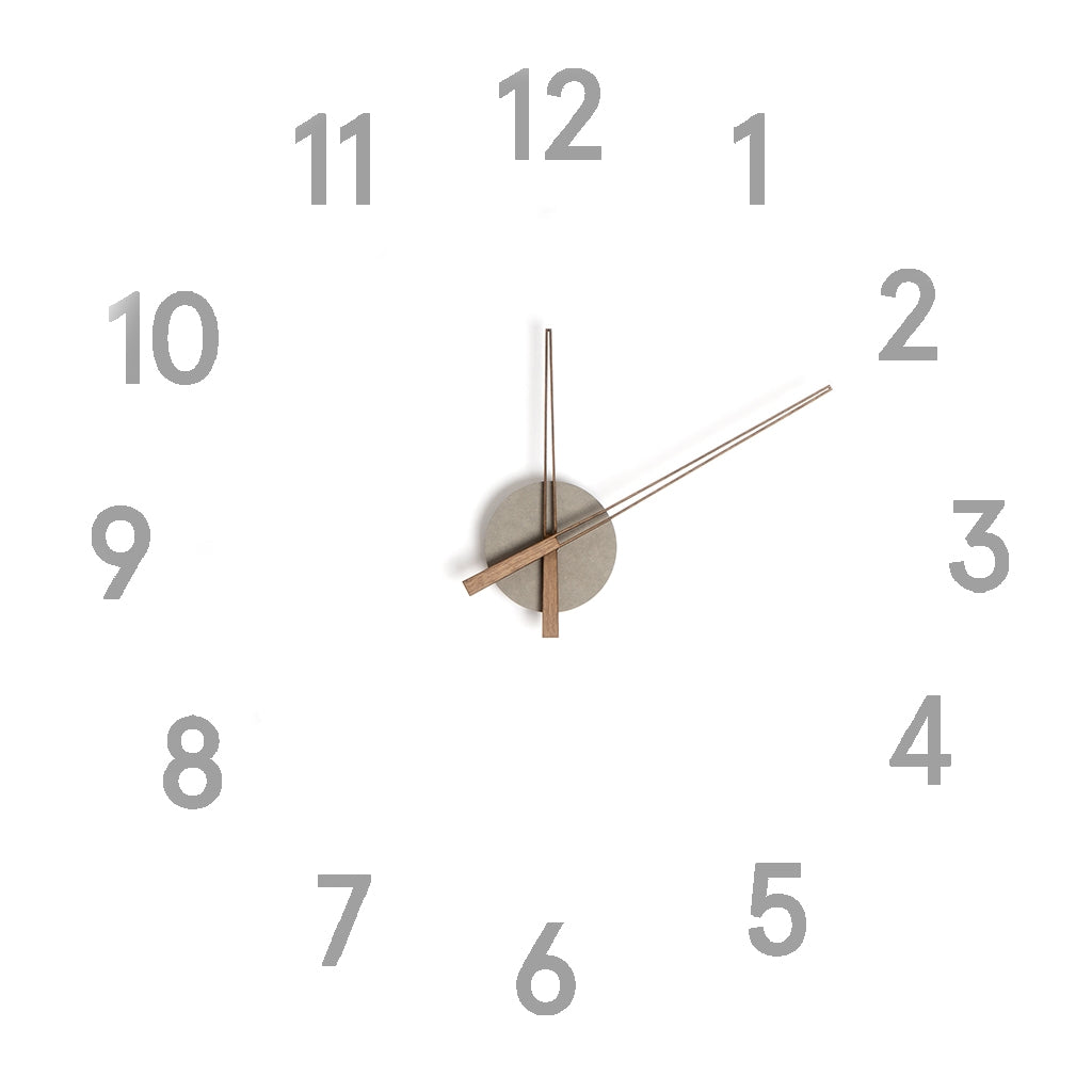 Orologio Da Parete Momentum Grigio Adesi Balvi Balvi