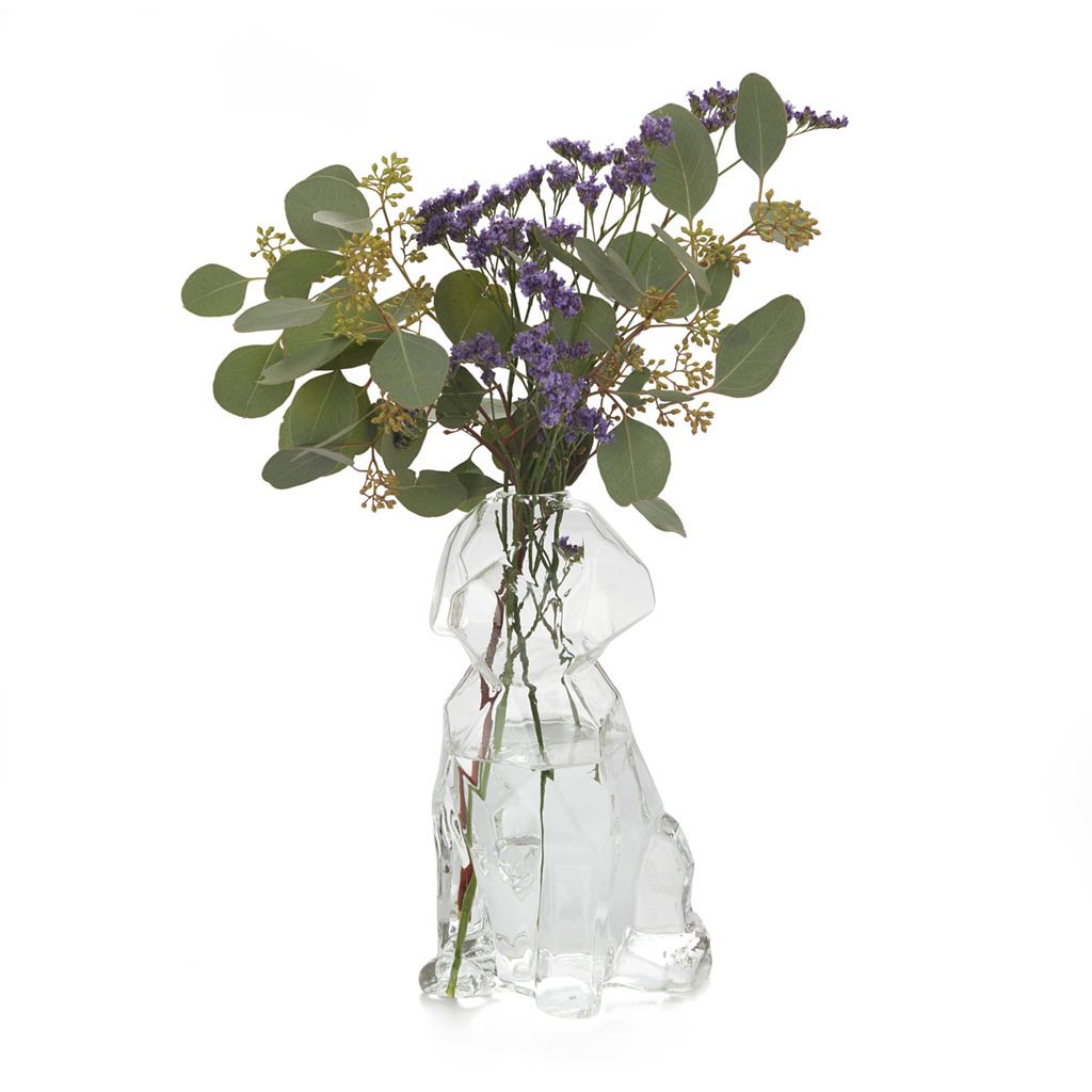 Vaso Sphinx Cane 23 Cm Trasparente Balvi Balvi