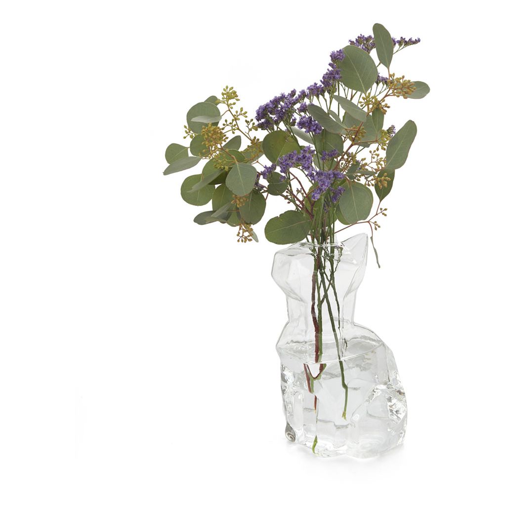 Vaso Sphinx Gatto 23 Cm Trasparente Balvi Balvi