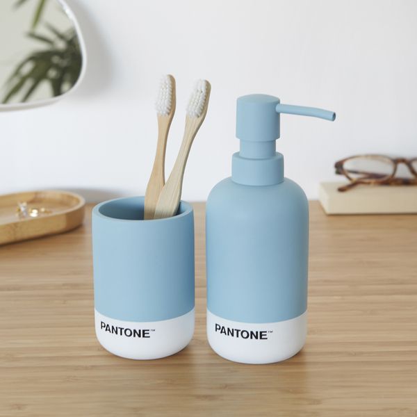 Set Bagno Pantone Azzurro Polyresin Balvi