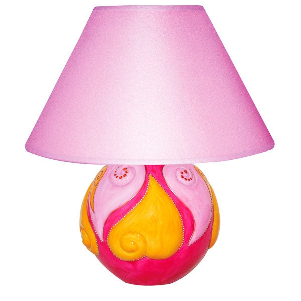 Lampada Cuore Scolpito Fuxia Soizick Soizick