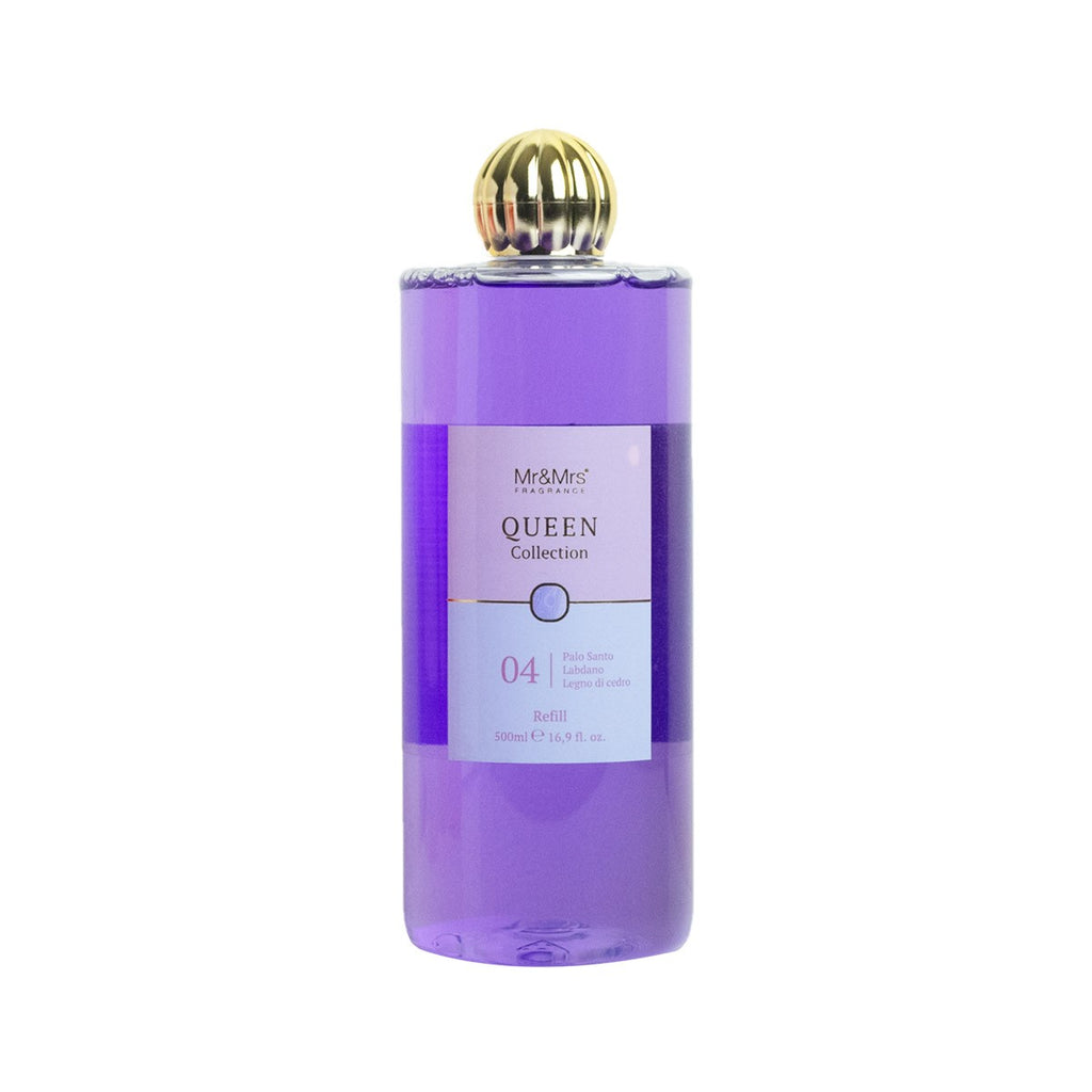 Refill Queen 500 Ml  04 Holy Wood,Labdanum, Cedar Wood Mr&mrs Fragrance