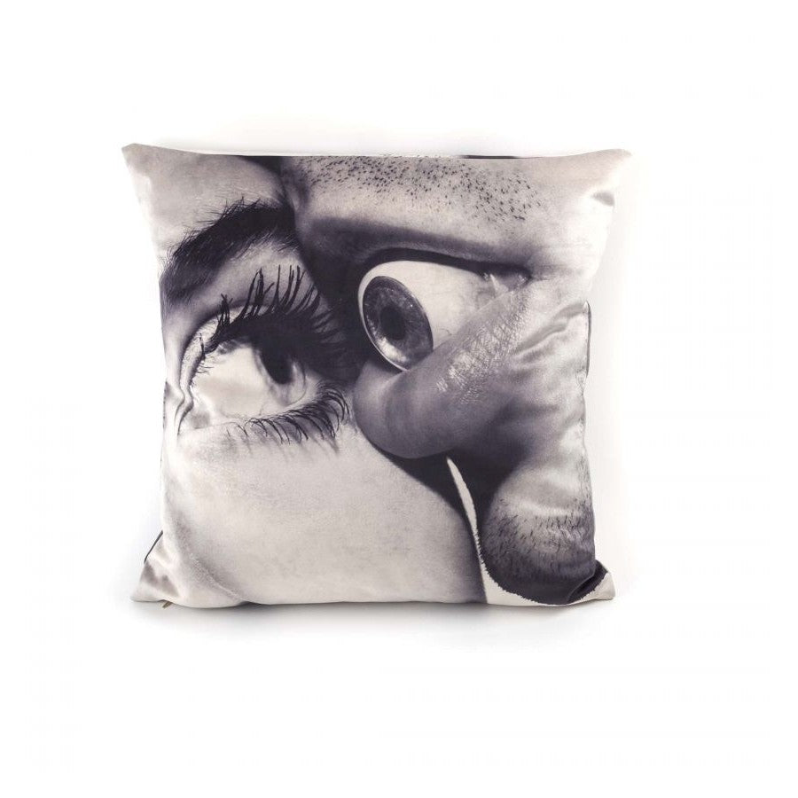 Cuscino Imbottitura Piuma Toiletpaper -Eye&Mouth Seletti