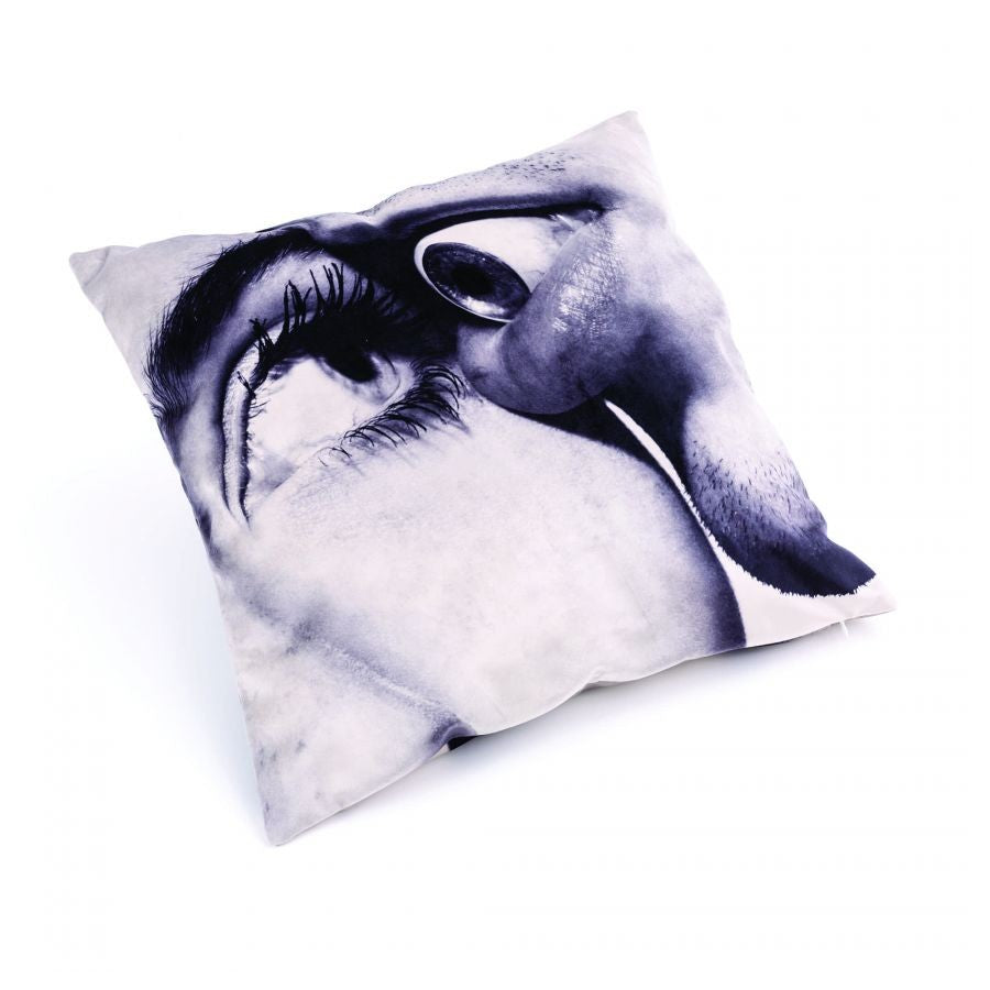Cuscino Imbottitura Piuma Toiletpaper -Eye&Mouth Seletti