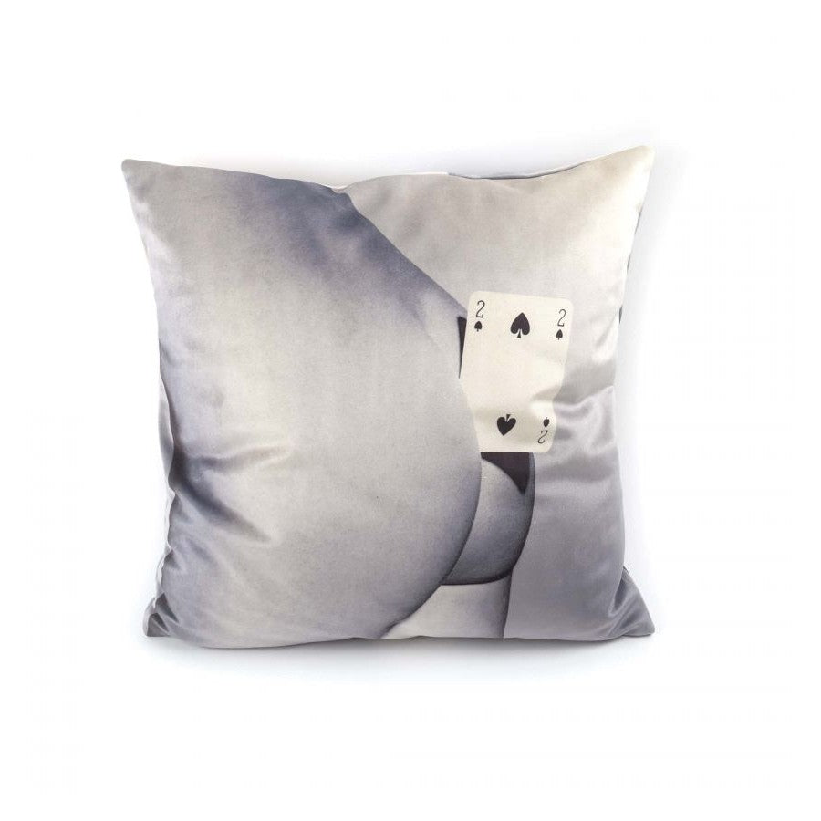 Cuscino Imbottitura Piuma Toiletpaper -Twoofspade Seletti