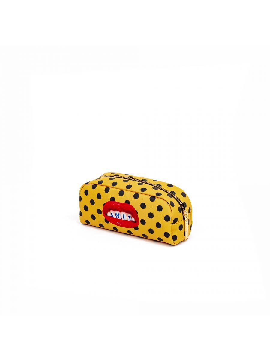 Astuccio In Pu Stampato Toiletpaper Cm. 20,5X7 H.9 - Shit Seletti