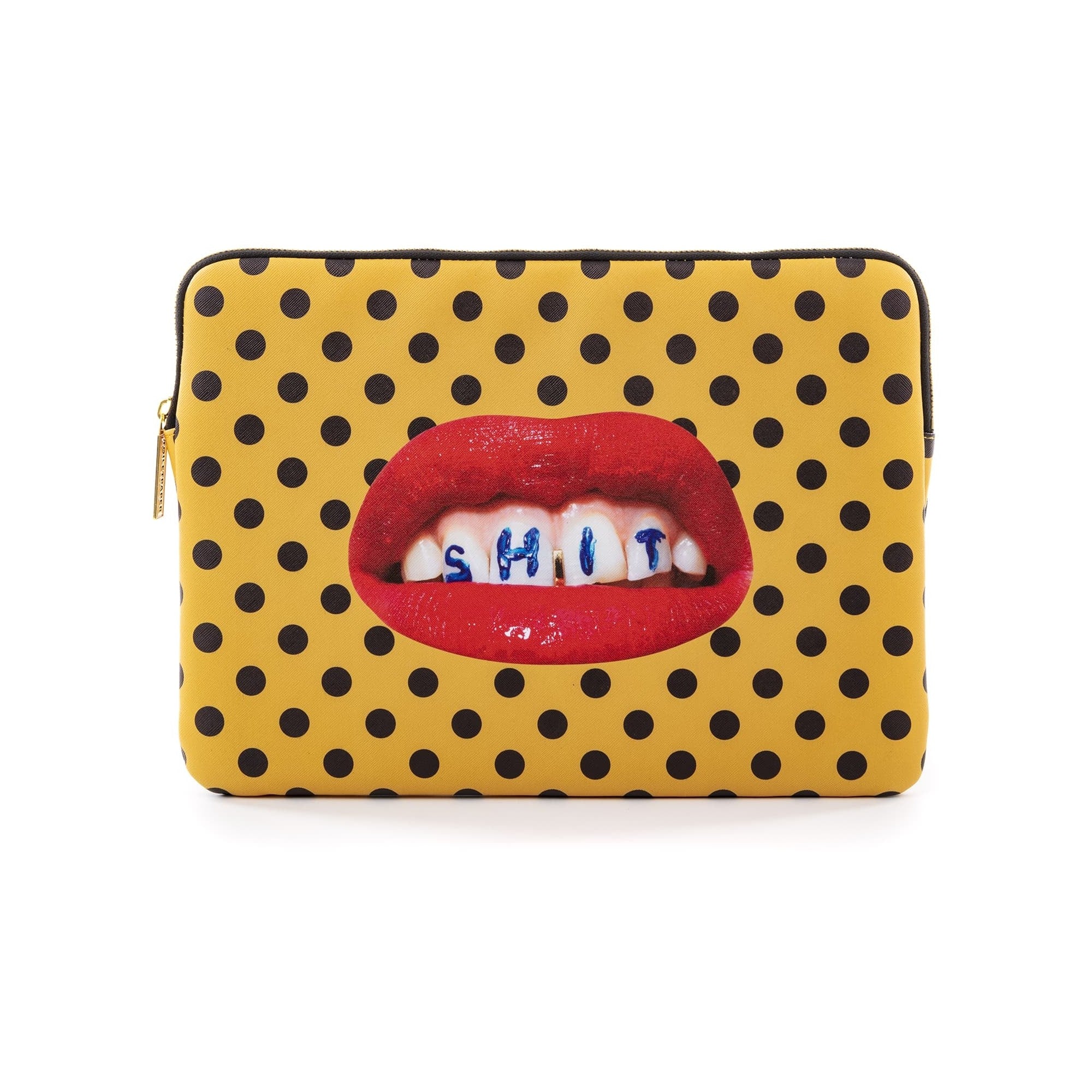 Custodia Laptop In Pu Stampato Toiletpaper - Shit Seletti