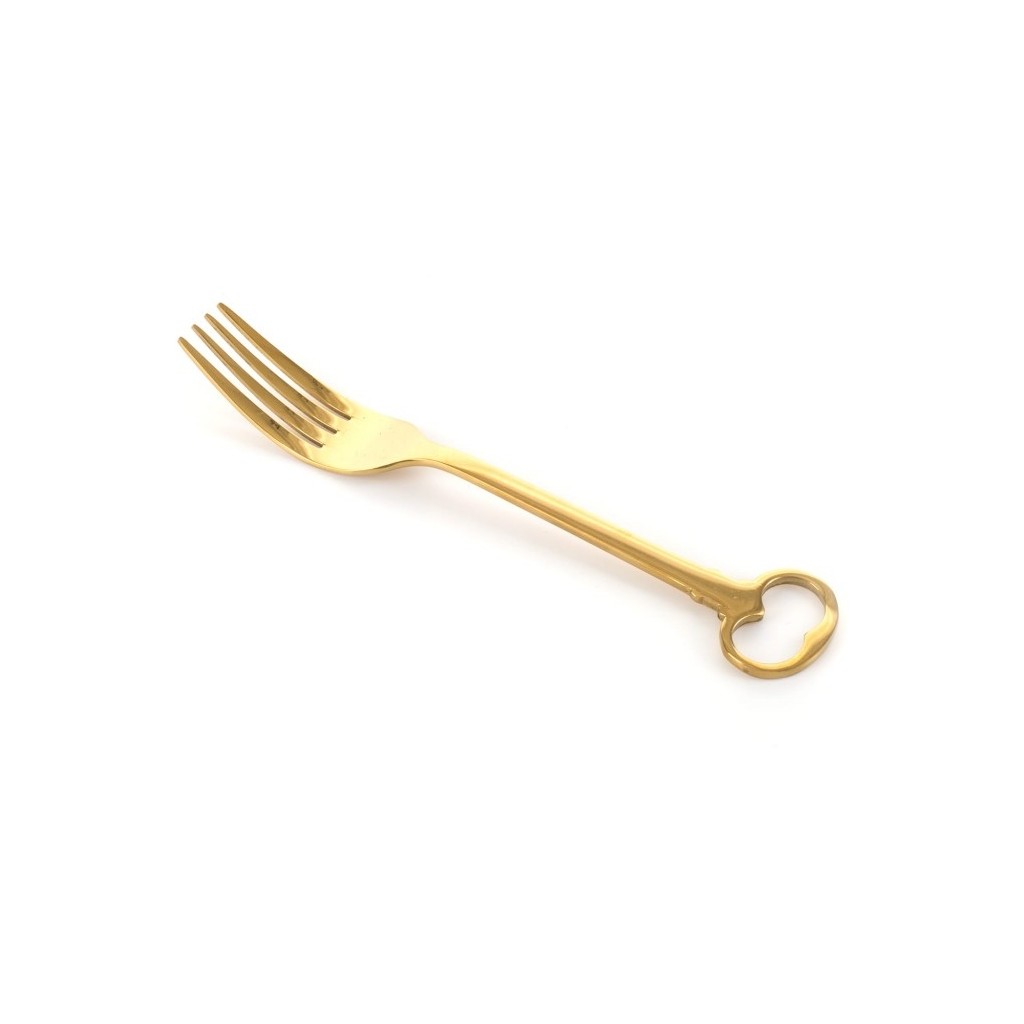Set.24 Posate In Acciaio Inox 18/0 Gold-Keytlery , 6 Coperti Seletti