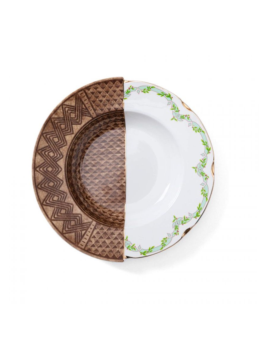 Piatto Fondo In Porcellana Hybrid-Malao Seletti