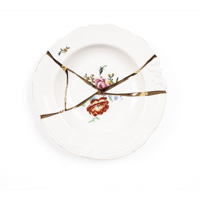 Piatto Da Frutta Kintsugi-N`1 Seletti