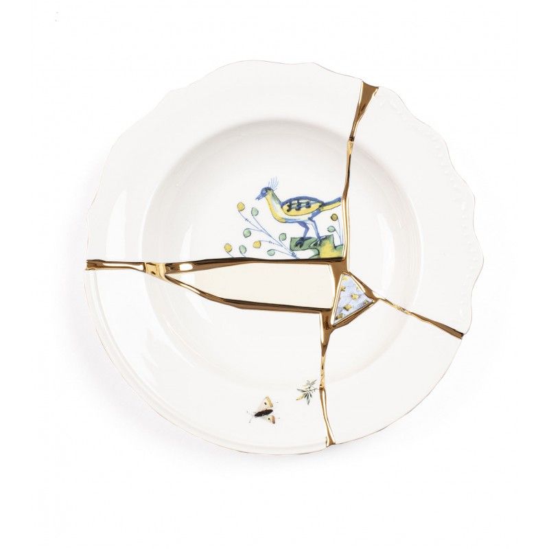 Piatto Da Frutta Kintsugi-N`1 Seletti