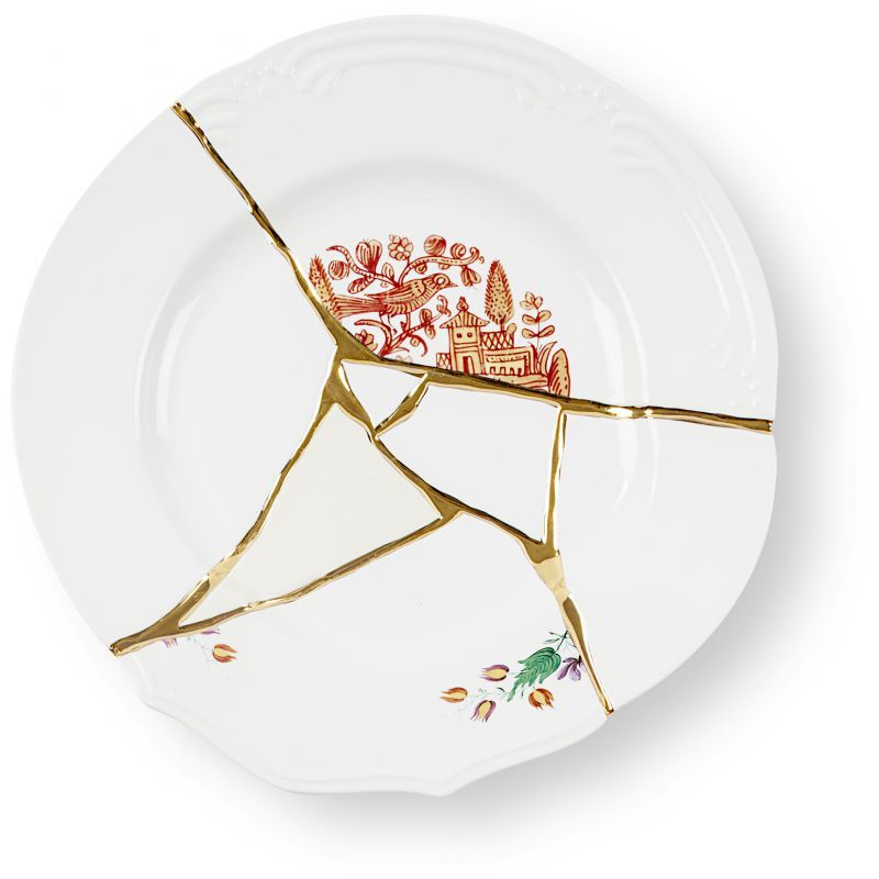 Piatto Da Frutta Kintsugi-N`1 Seletti