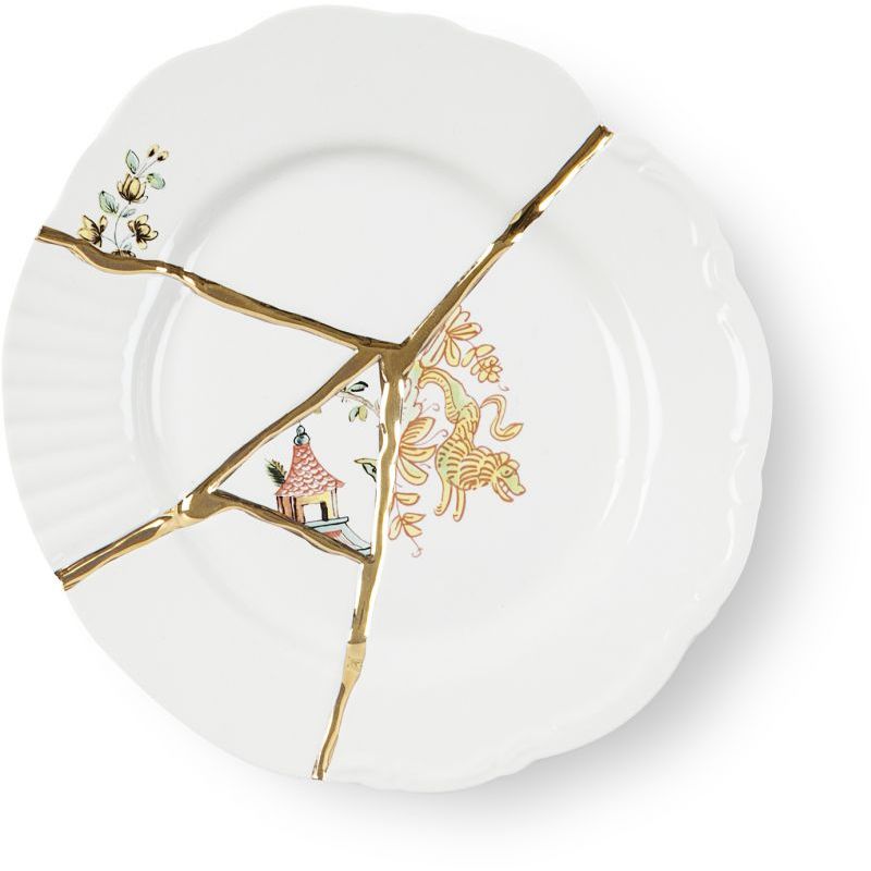 Piatto Da Frutta Kintsugi-N`1 Seletti