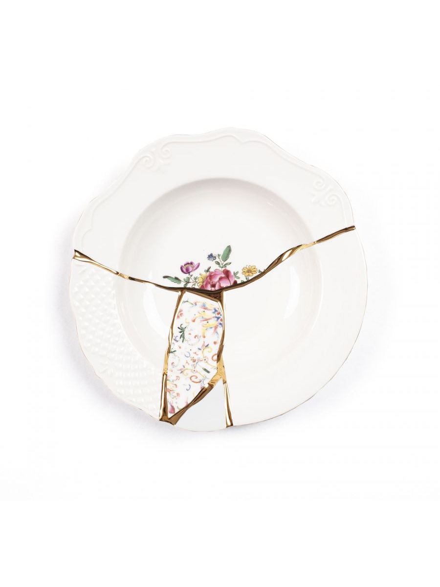 Piatto Da Frutta Kintsugi-N`1 Seletti