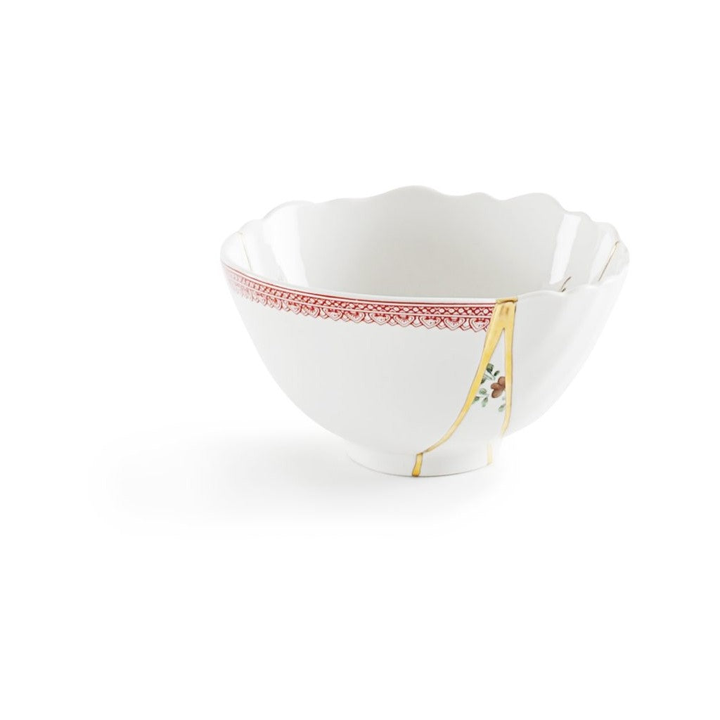 Ciotola Portafrutta In Porcellana Kintsugi-N`1 Seletti