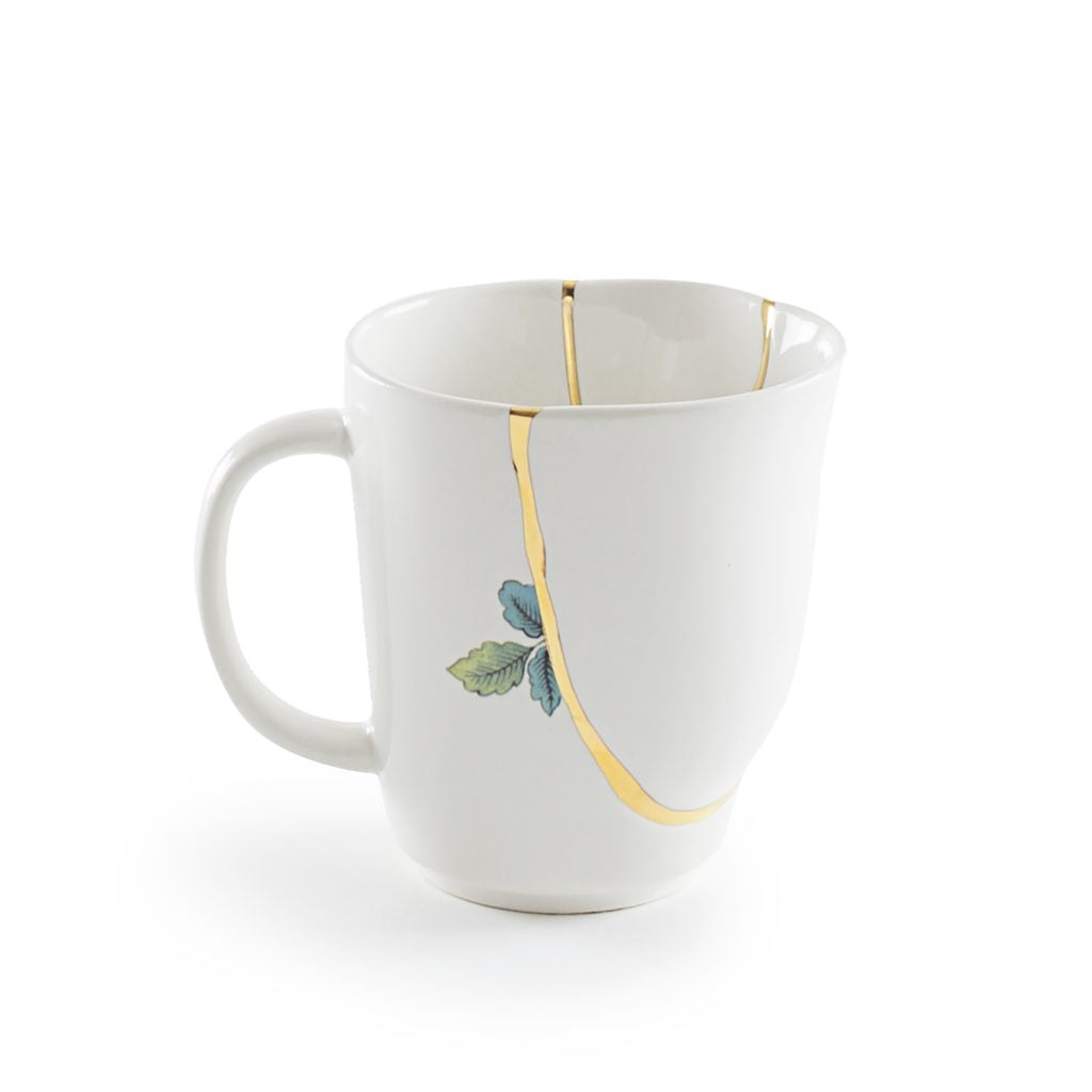 Tazza Mug In Porcellana Kintsugi-N`1 Seletti