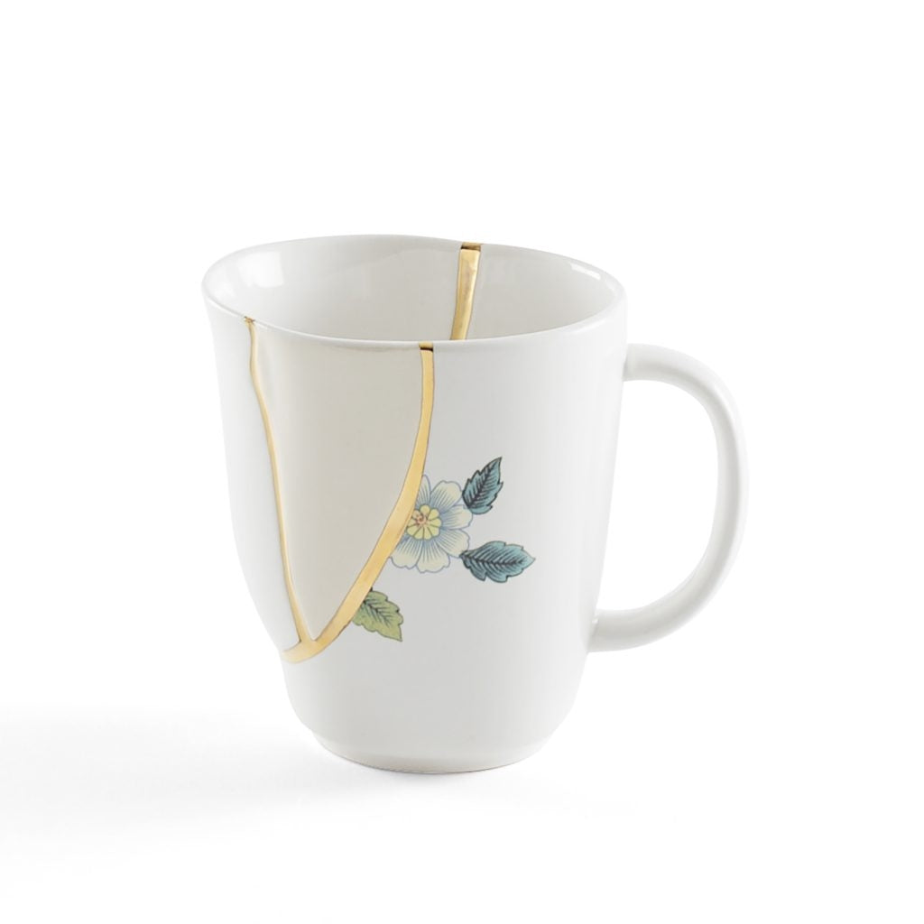 Tazza Mug In Porcellana Kintsugi-N`1 Seletti