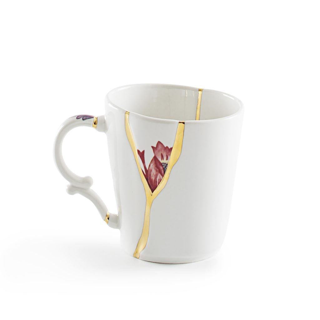 Tazza Mug In Porcellana Kintsugi-N`3 Seletti