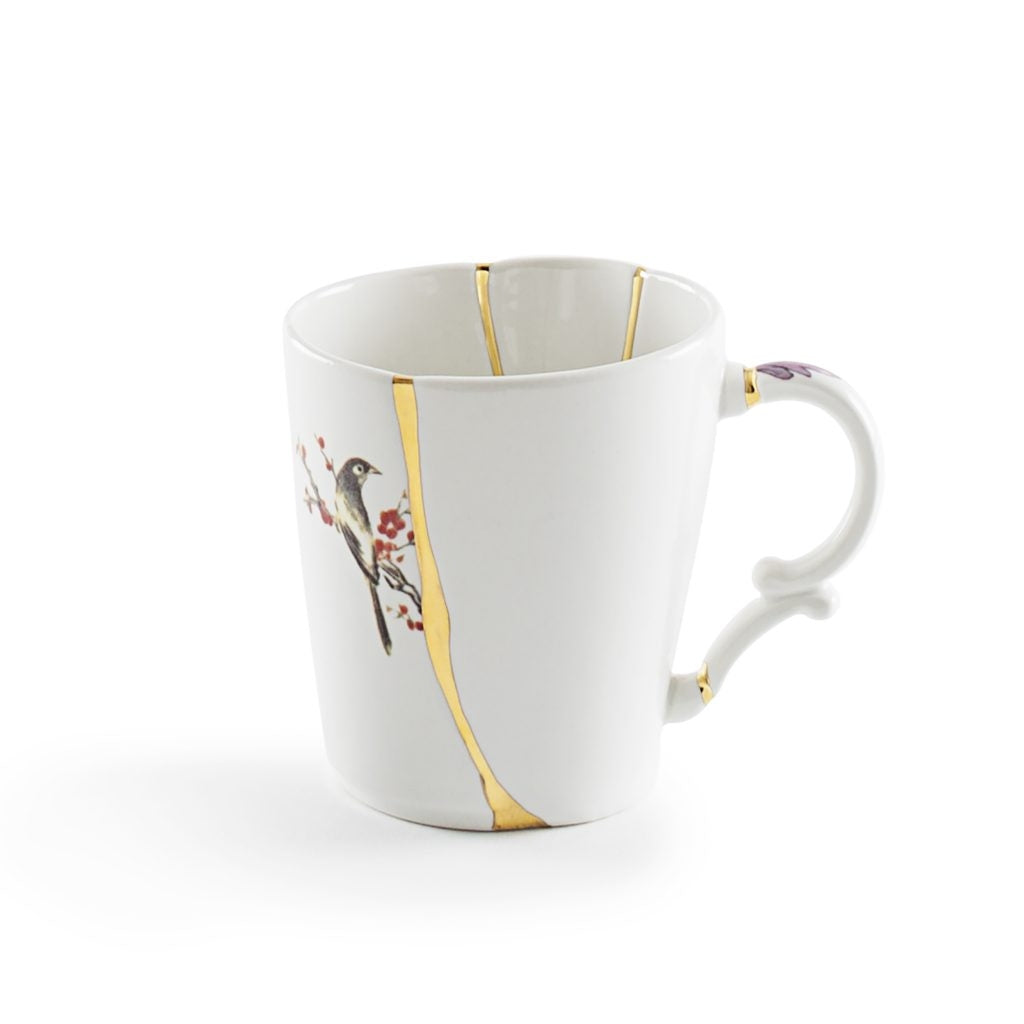 Tazza Mug In Porcellana Kintsugi-N`3 Seletti