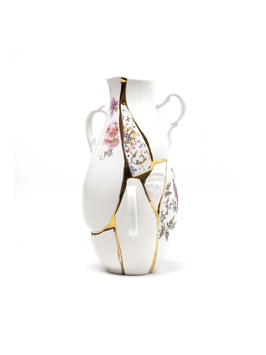 Vaso In Porcellana Kintsuji Seletti