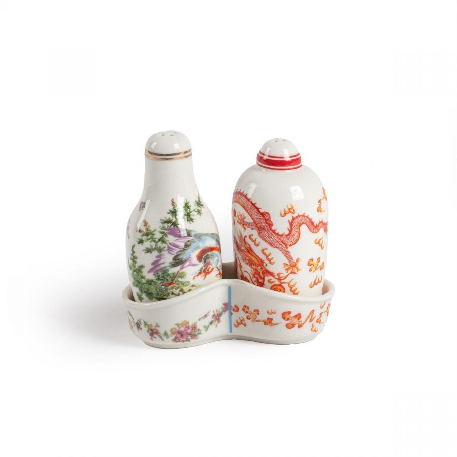 Set In Porcellana Per Spezie “Hybrid” Thea Cm 10X5,5X10 Seletti