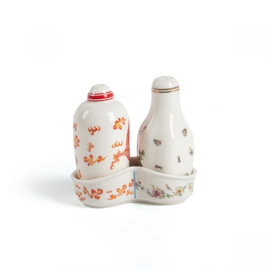 Set In Porcellana Per Spezie “Hybrid” Thea Cm 10X5,5X10 Seletti