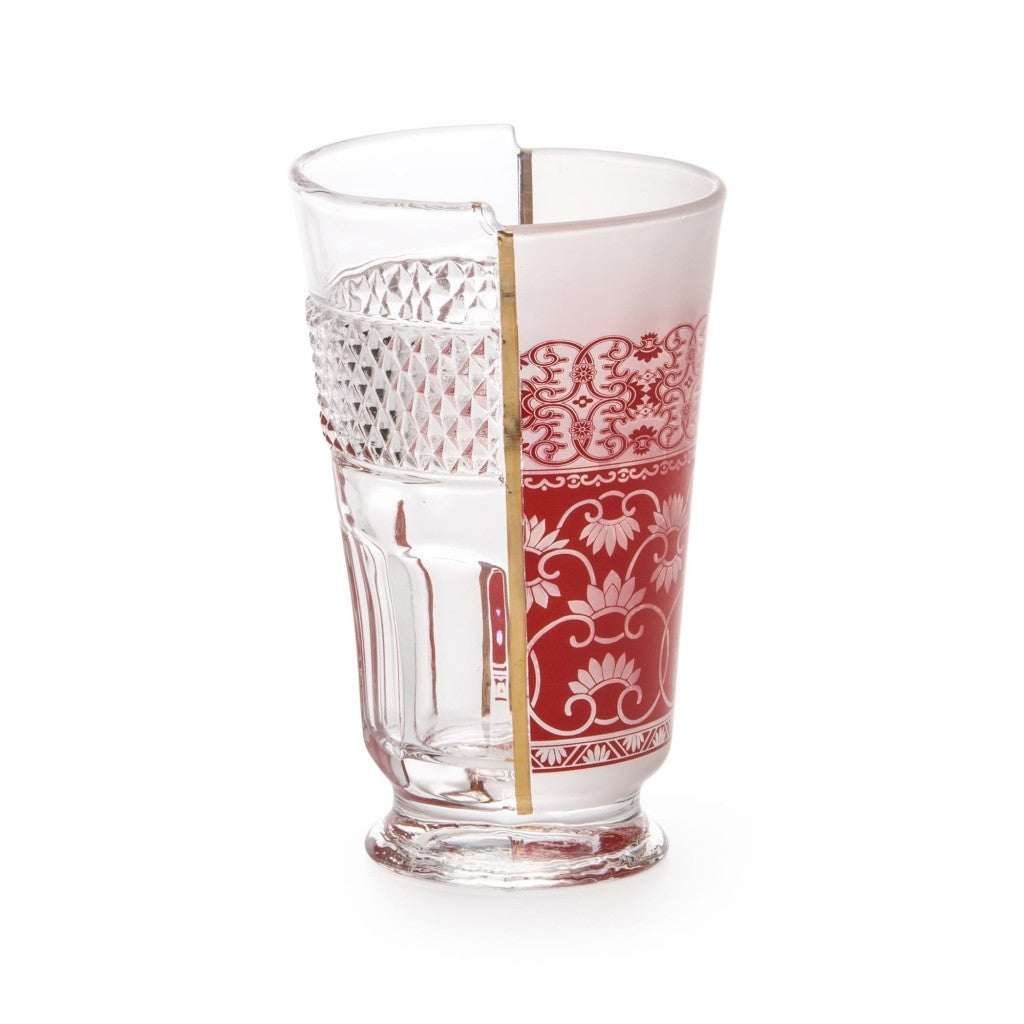 Set 3 Bicchieri In Vetro Hybrid-Clarice Seletti Seletti