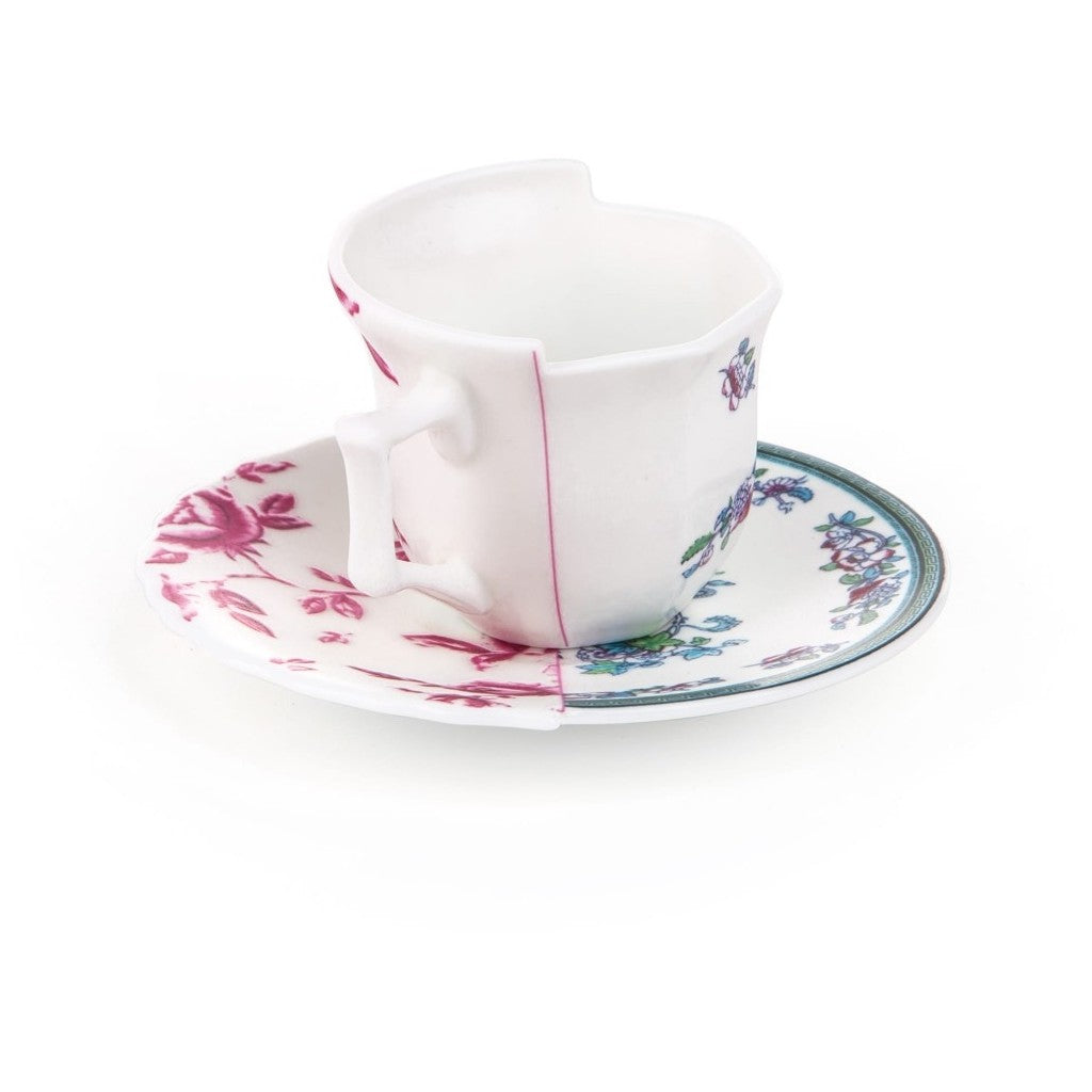Tazzina Da Caffe` Con Piattino Hybrid-Leonia Seletti