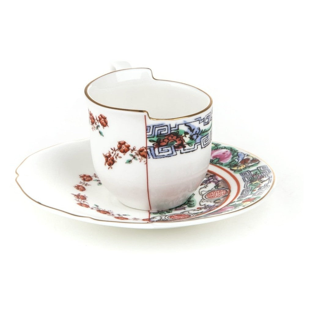 Tazzina Da Caffe` Con Piattino Hybrid-Tamara Seletti