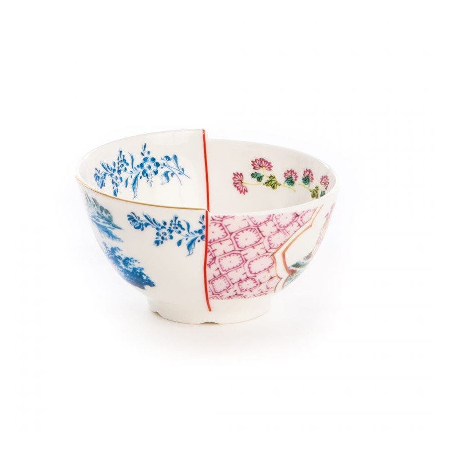 Ciotola Portafrutta In Porcellana Hybrid-Cloe Seletti