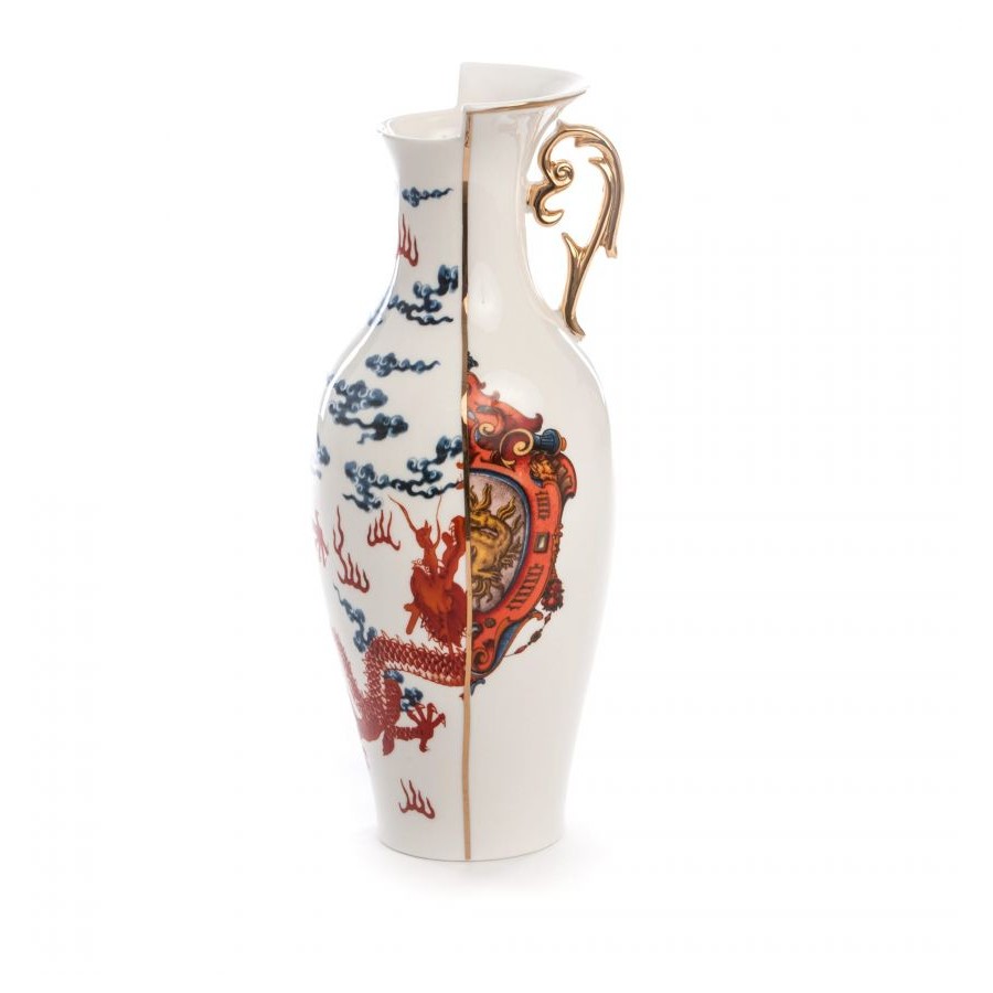 Vaso In Porcellana Hybrid-Adelma Seletti