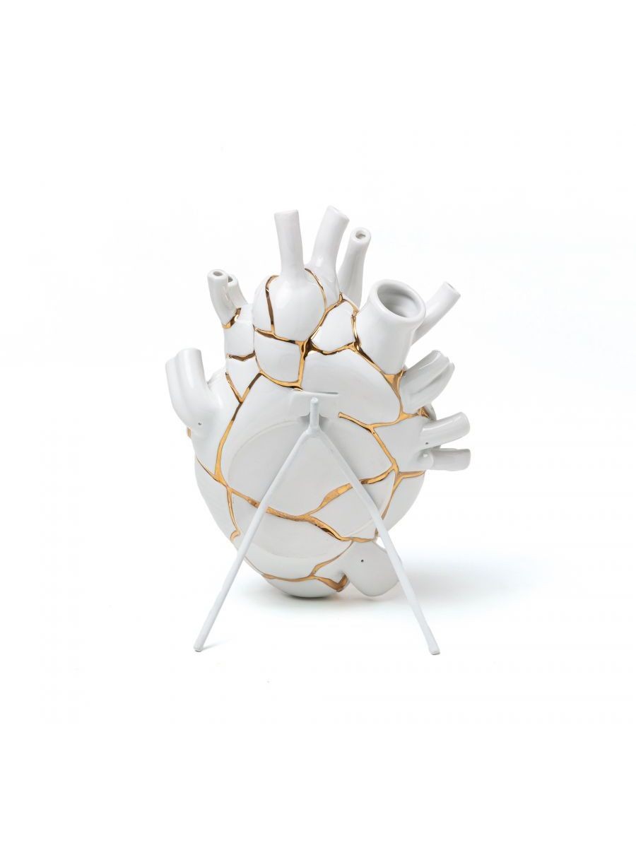 Vaso In Porcellana Love In Bloom - Kintsugi Seletti
