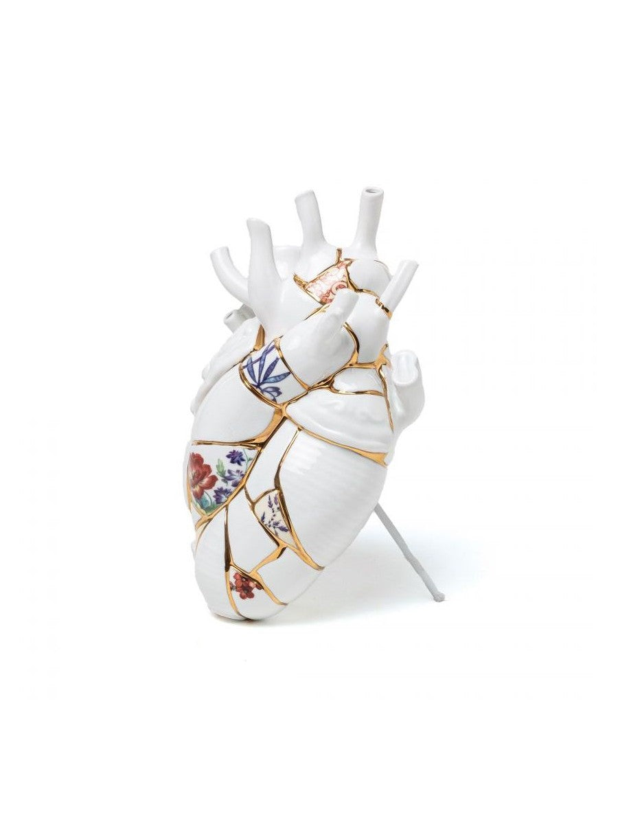Vaso In Porcellana Love In Bloom - Kintsugi Seletti