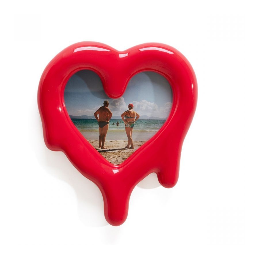 Cornice E Vetro Melted Heart- Red Seletti