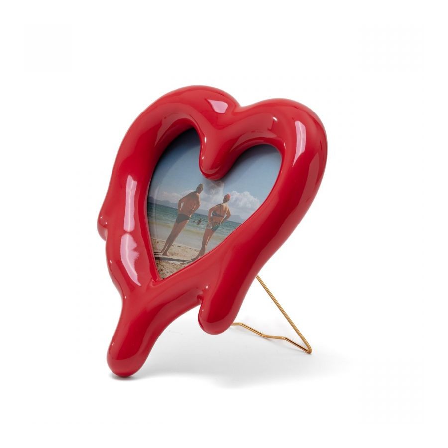 Cornice E Vetro Melted Heart- Red Seletti