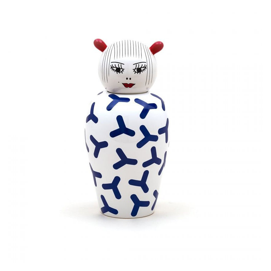 Vaso In Dolomite Con Coperchio Le Canopie-Zoé Seletti