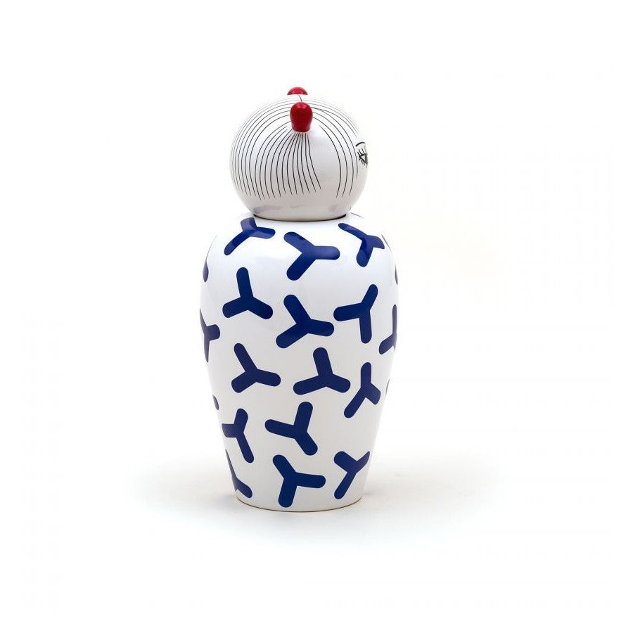 Vaso In Dolomite Con Coperchio Le Canopie-Zoé Seletti