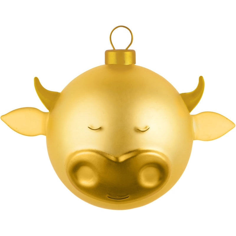 Bue Palla Natale Gold Alessi Alessi