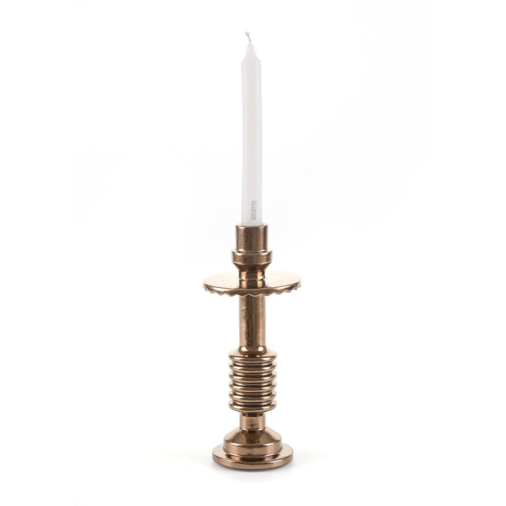 Candeliere In Ceramica Transmission Â Cm.11 H.35,5 Seletti