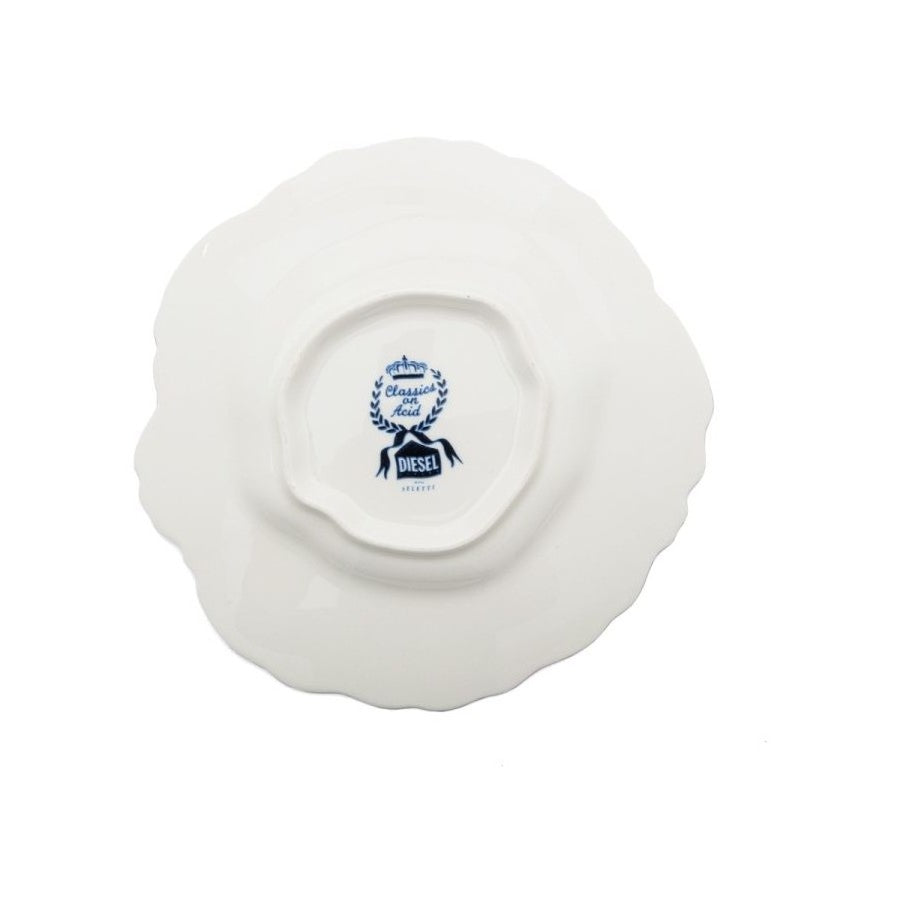 Piatto Dessert In Porcellana Classic On Acid - Delf Rose Seletti