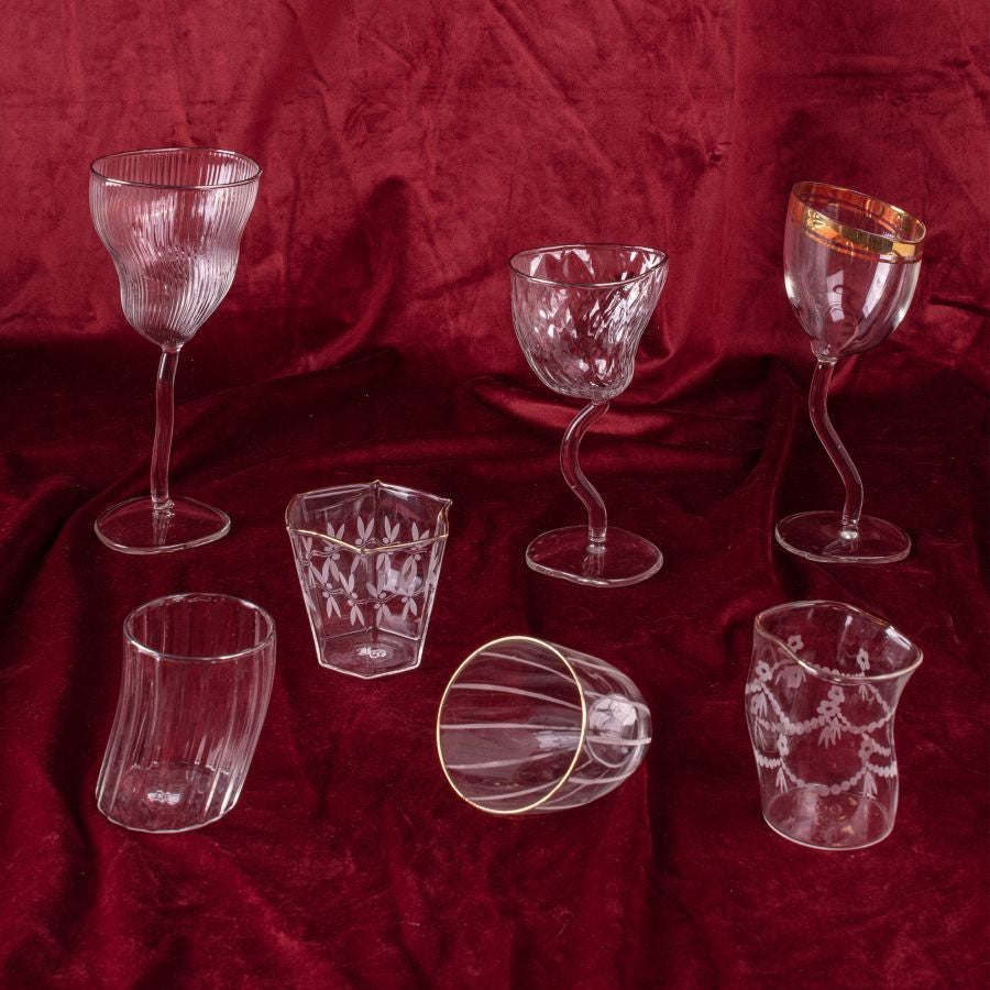 Bicchiere A Calice Classic On Acid - Diamonds Seletti