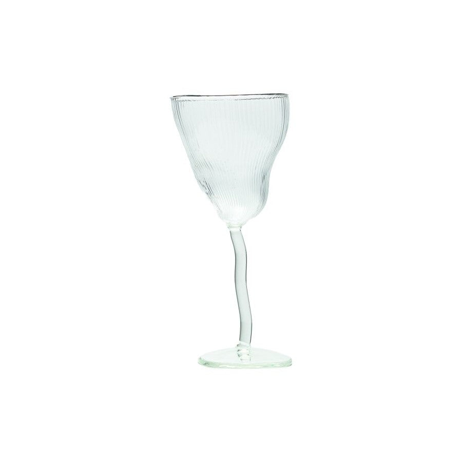 Bicchiere A Calice In Vetro Classic On Acid - Nye Seletti