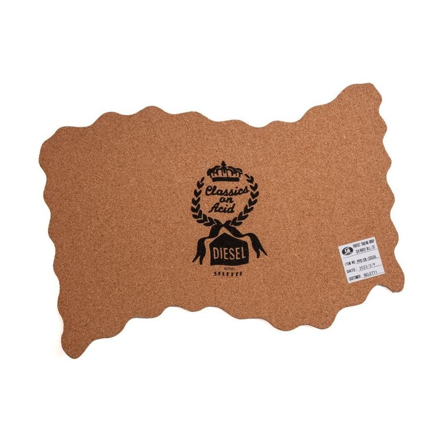 Set 4 Tovagliette Diesel Living In Sughero - Acid Flower C Seletti