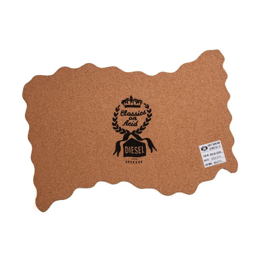 Set 4 Tovagliette Diesel Living In Sughero - Acid Flower C Seletti