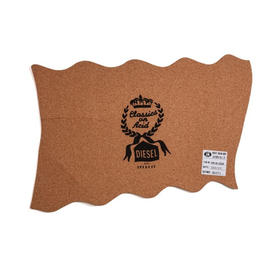 Set 4 Tovagliette Diesel Living In Sughero - Acid Flower F Seletti