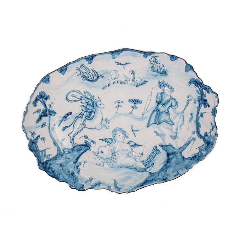 Vassoio Distorted Tray Diesel Living-Classics On Acid - Porcellana Seletti