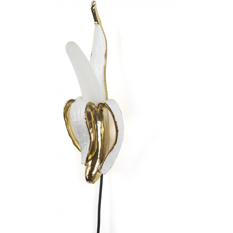 Applique In Resina E Vetro Banana Lamp-Phooey Cm. 15X13,5 H.43 Seletti