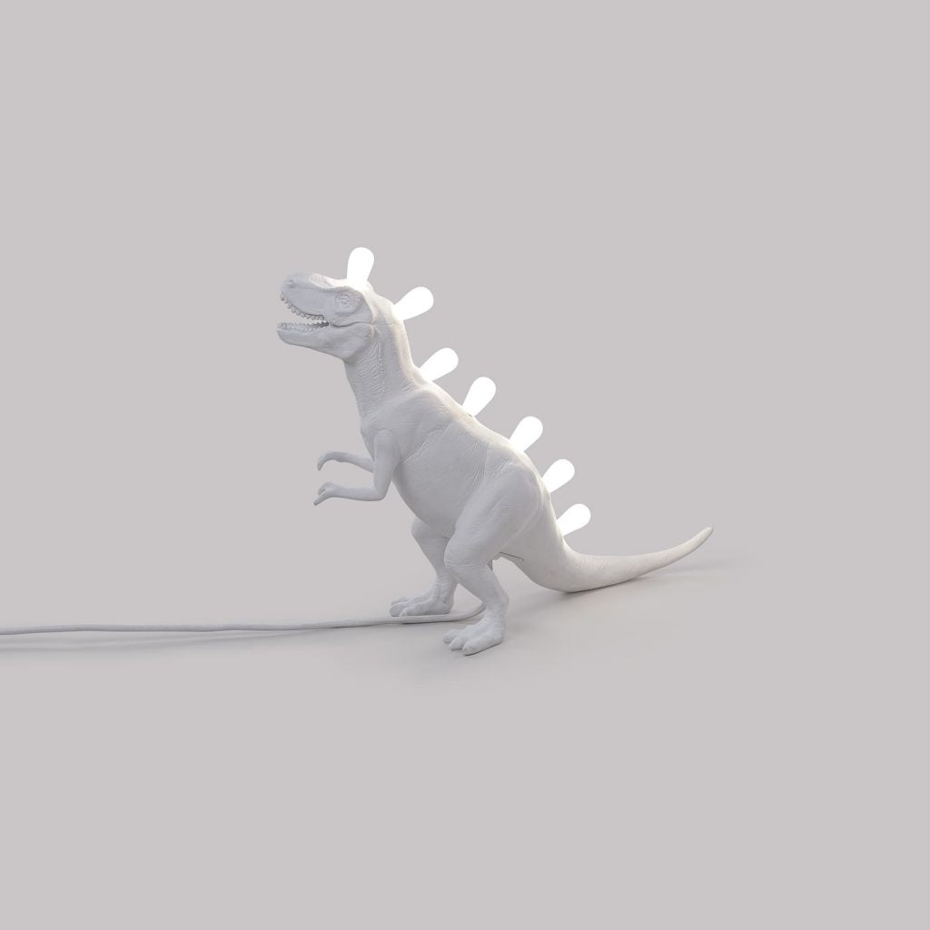 Lampada In Resina Jurassic Lamp T-Rex Cm.39X13 H.33,5-Usb Version Seletti